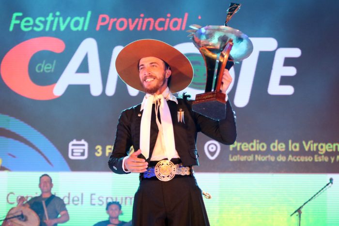 Marcos Vazquez, campeón Nacional del Malambo en el Festival del Camote 