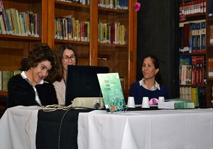 Presentación del libro - Soy Ana Clara - Almafuerte (1) Plaquita