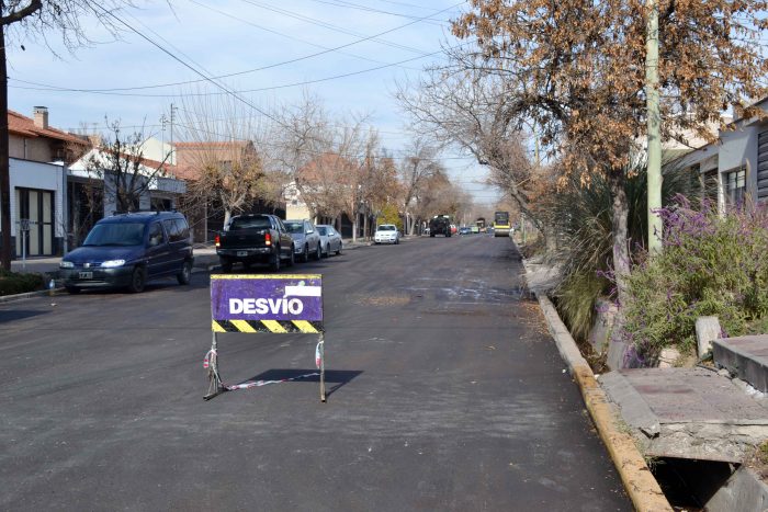 Asfalto en calle Lafinur - Dorrego (1)