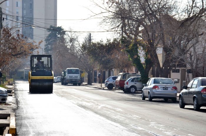 Asfalto en calle Lafinur - Dorrego (6)