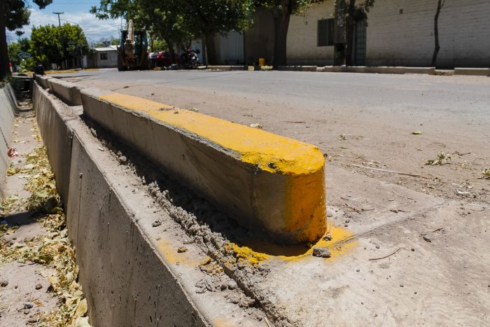 Obra de drenajes - calle Martínez de Rosas (4)