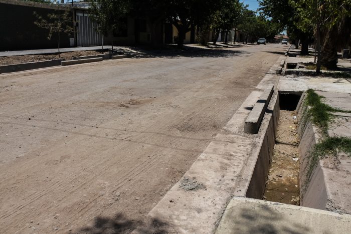 Obra de drenajes - calle Martínez de Rosas (6)