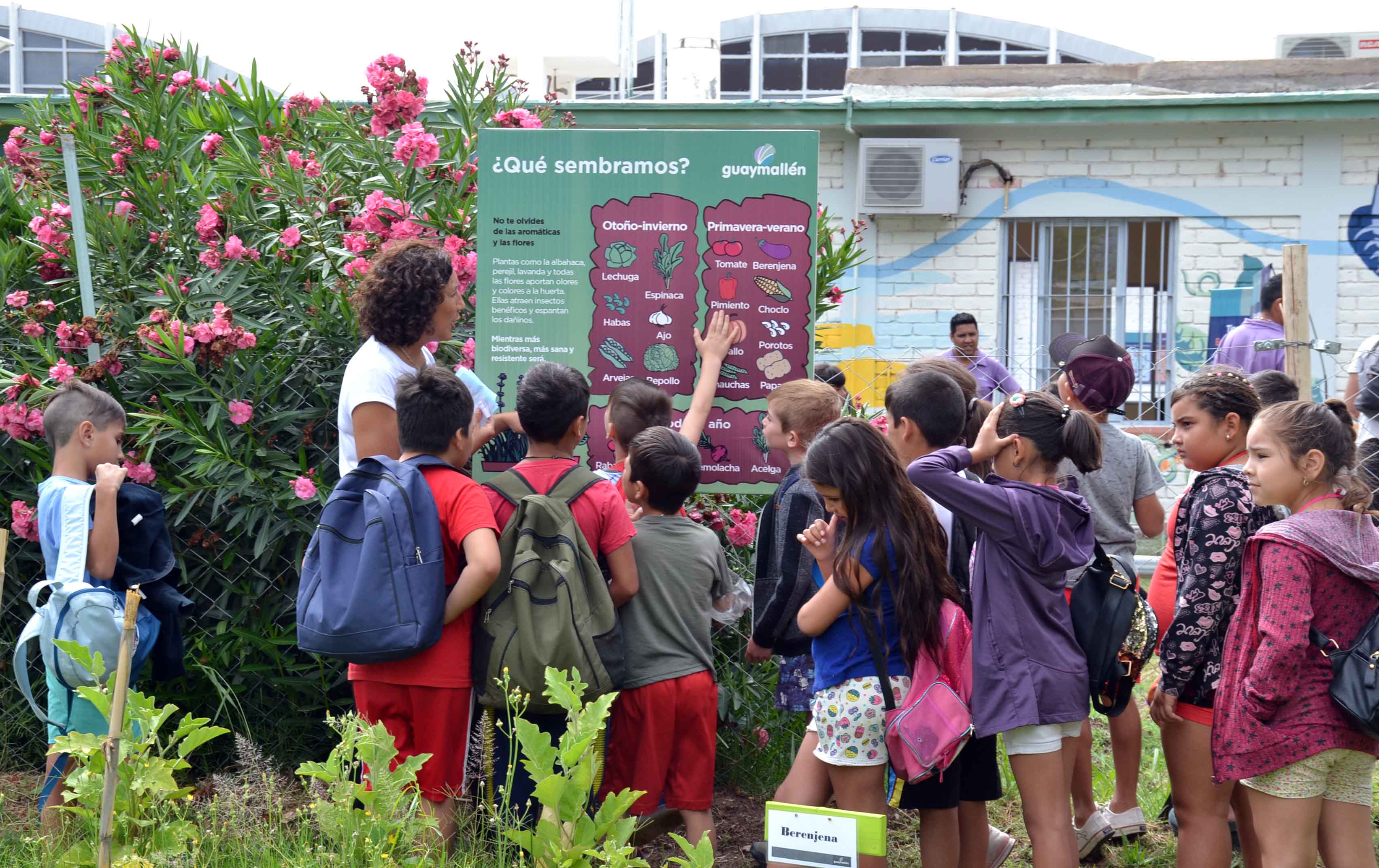 Visita al Centro verde de la escuela de Verano - Rayen Cura (37)