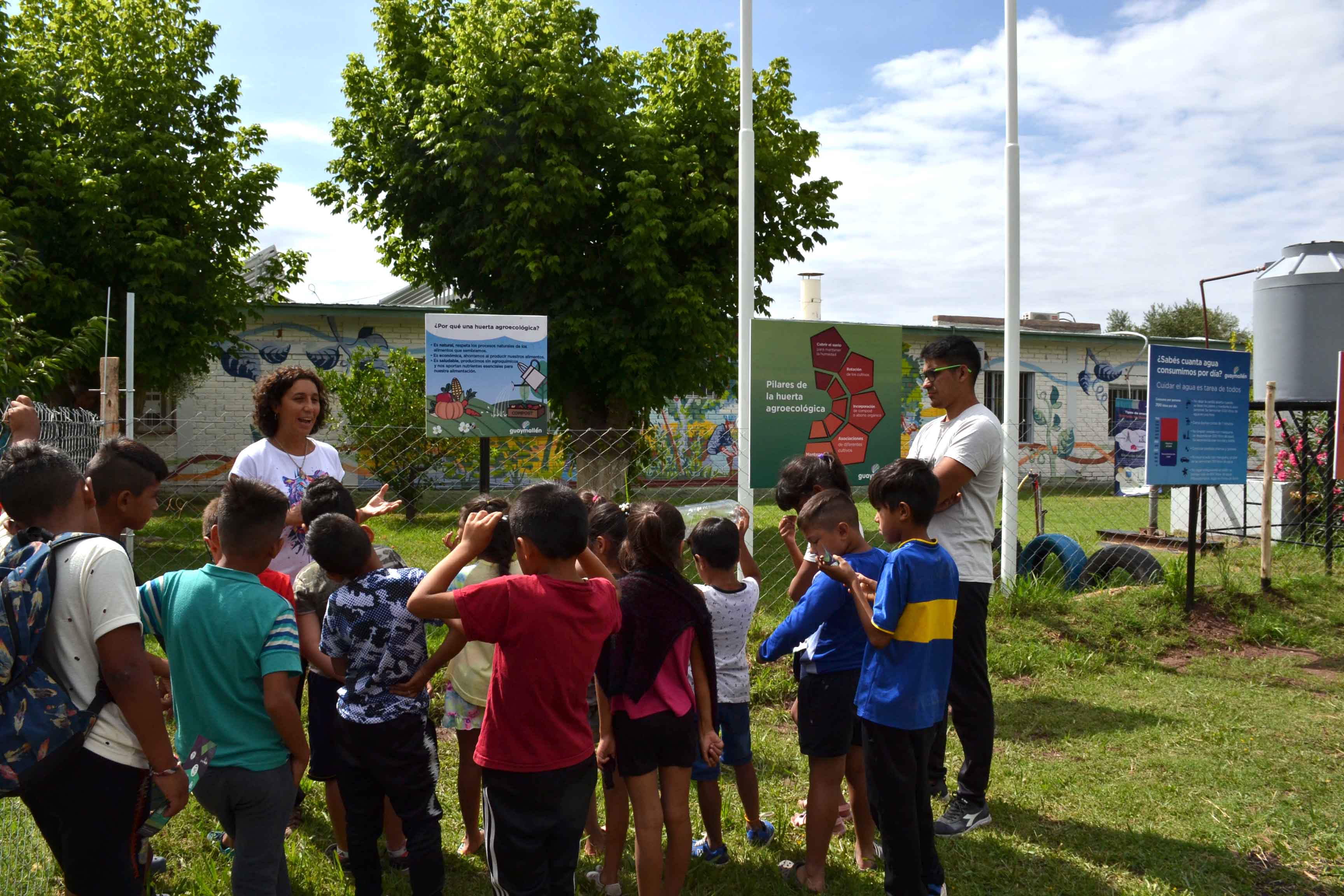 Visita al Centro verde de la escuela de Verano - Rayen Cura (47)