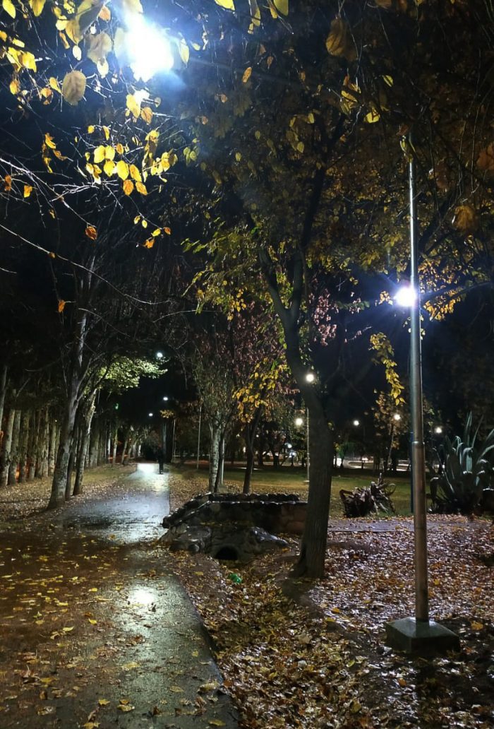 Columnas de iluminación - Parque del Acceso Este (7)