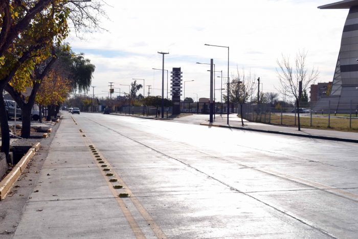 Ciclovía calle Mitre, de Godoy Cruz a Pedro Molina (1)