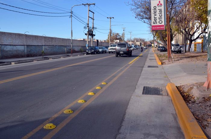 Ciclovía calle Mitre, de Godoy Cruz a Pedro Molina (4)