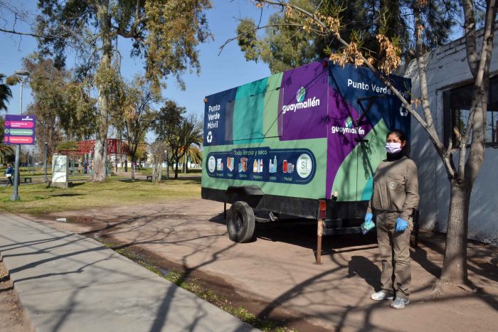 Punto Verde Móvil - Plaza del barrio Unimev