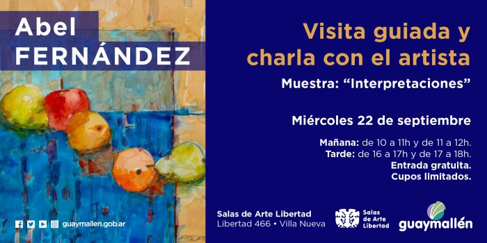 Charla con el artista- Abel Fernández