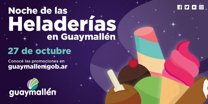 Noche de las heladerías Guaymallén (placa)