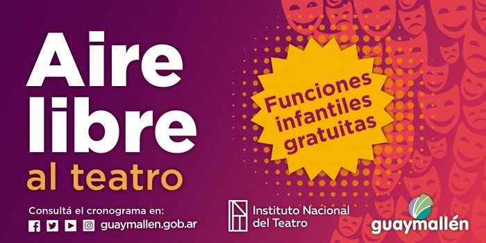 Aire libre al teatro (placa)