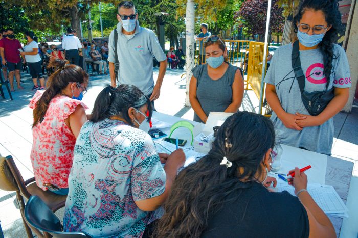 Vacunación contra el covid en Gllén (2)