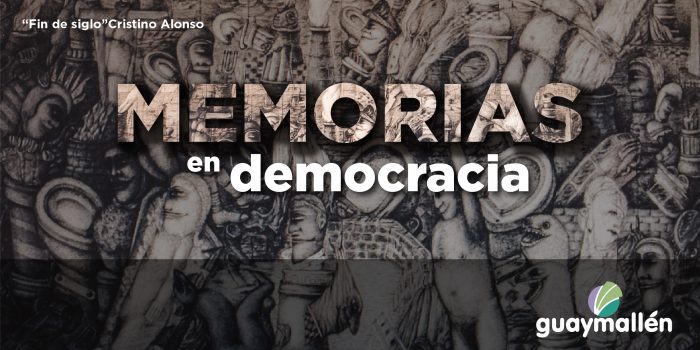 Memorias en democracia (placa)