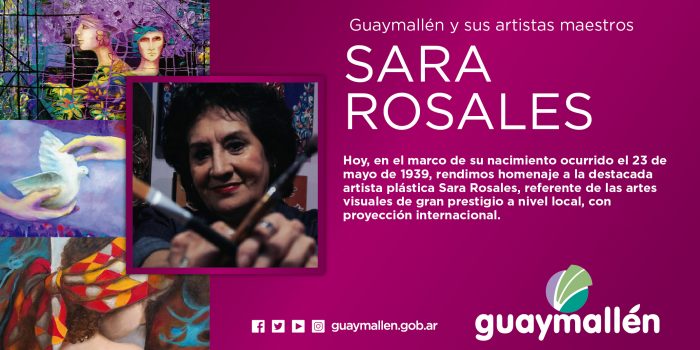 Artistas maestros- Sara Rosales