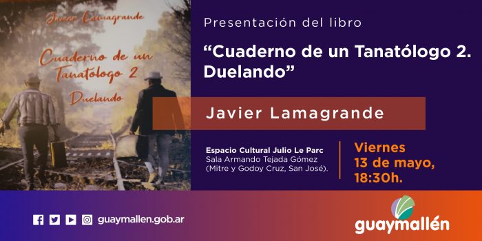 Presentación libro de Javier Lamagrande (placa)