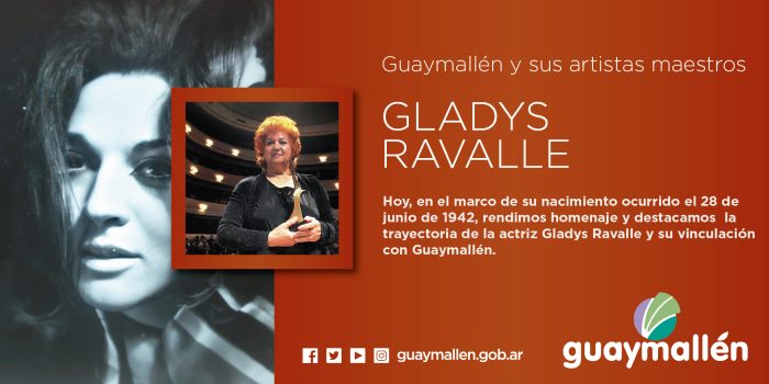Artistas maestros- Gladys Ravalle (placa)
