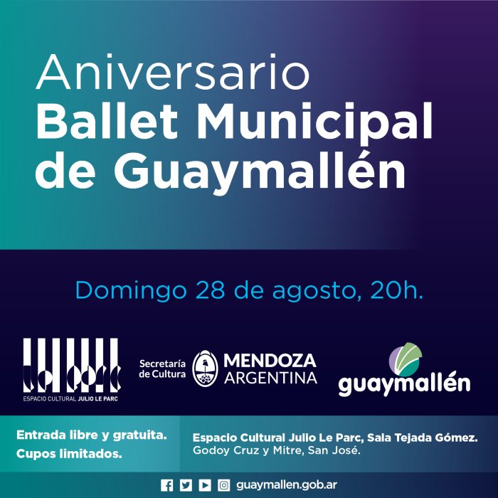 Aniversario Ballet Municipal (placa)