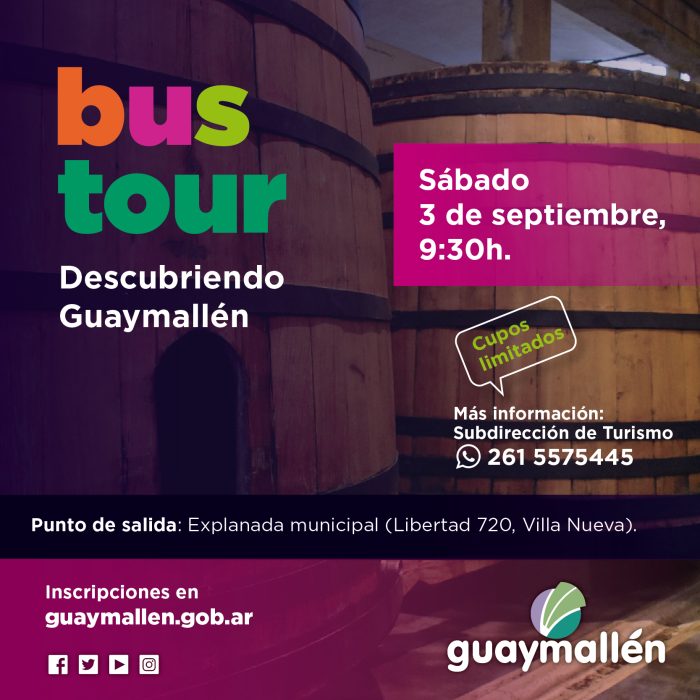 Bus tour 3 de septiembre (placa)