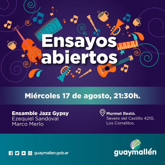 Ensayos abiertos- 17 de agosto