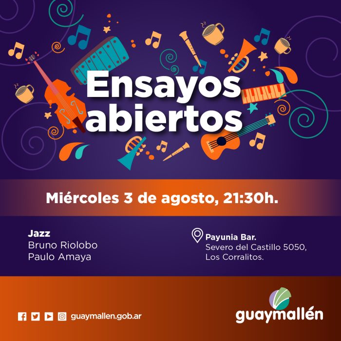 Ensayos abiertos- 3 de agosto