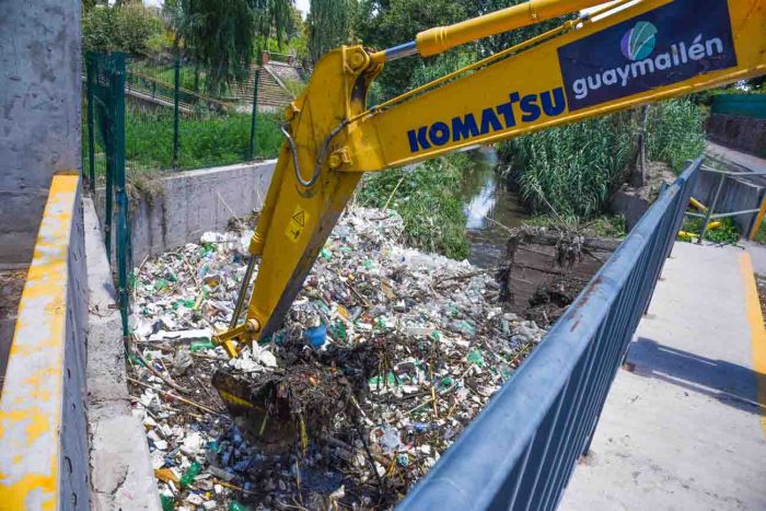 Basura en los cauces