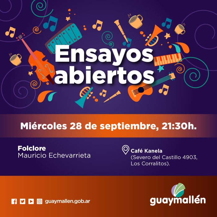 Ensayos abiertos- 28 de septiembre