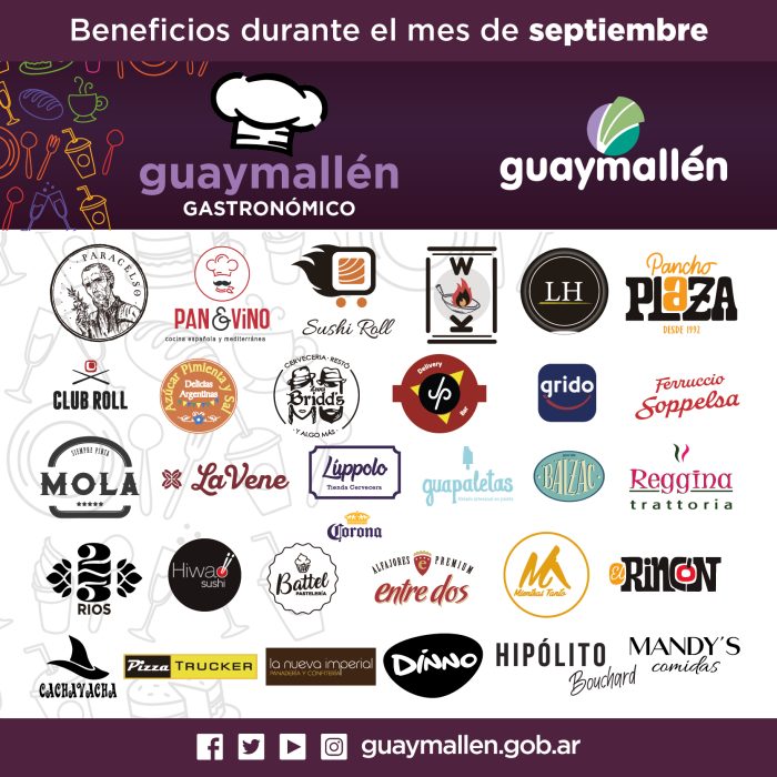 Guaymallén gastronómico (logos)