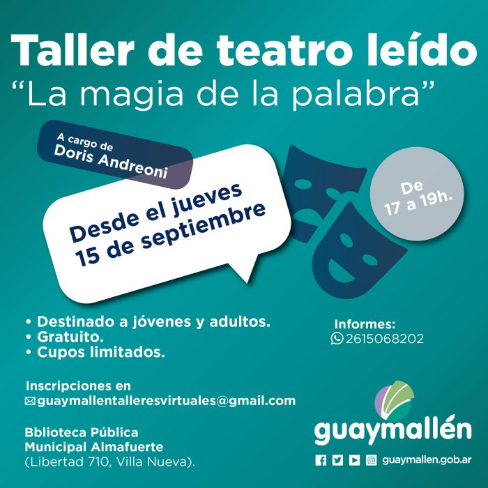 Taller de teatro leido (placa)