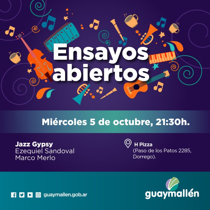 Ensayos abiertos- 5 de octubre