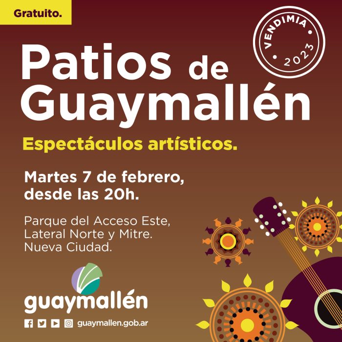 Patios de Guaymallén (placa)