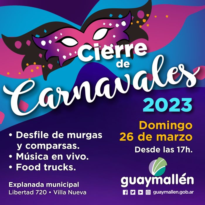 Cierre de carnavales 2023 (placa)