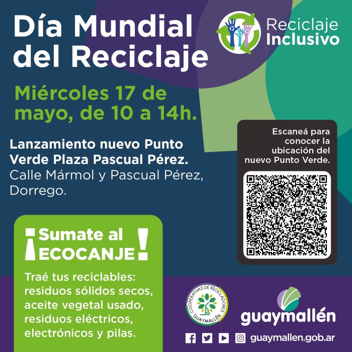 Día Mundial del Reciclaje (placa)