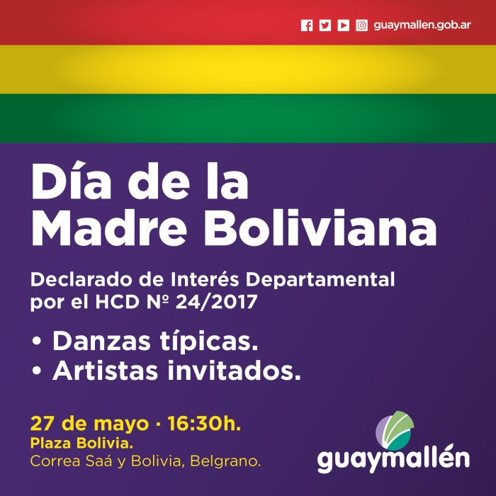 Día de la Madre Boliviana (placa)