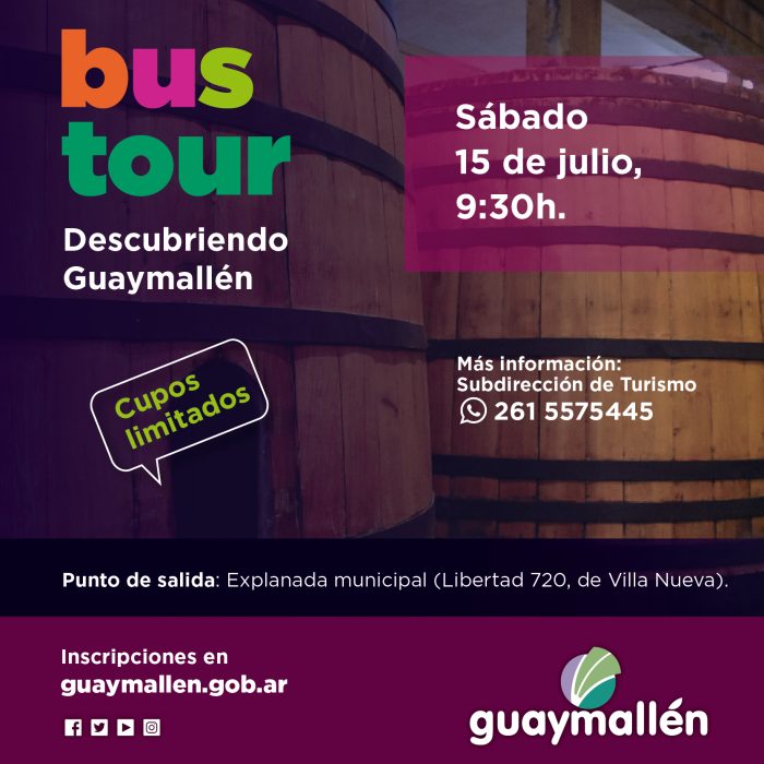 Bus tour descubriendo Guaymallén (1)