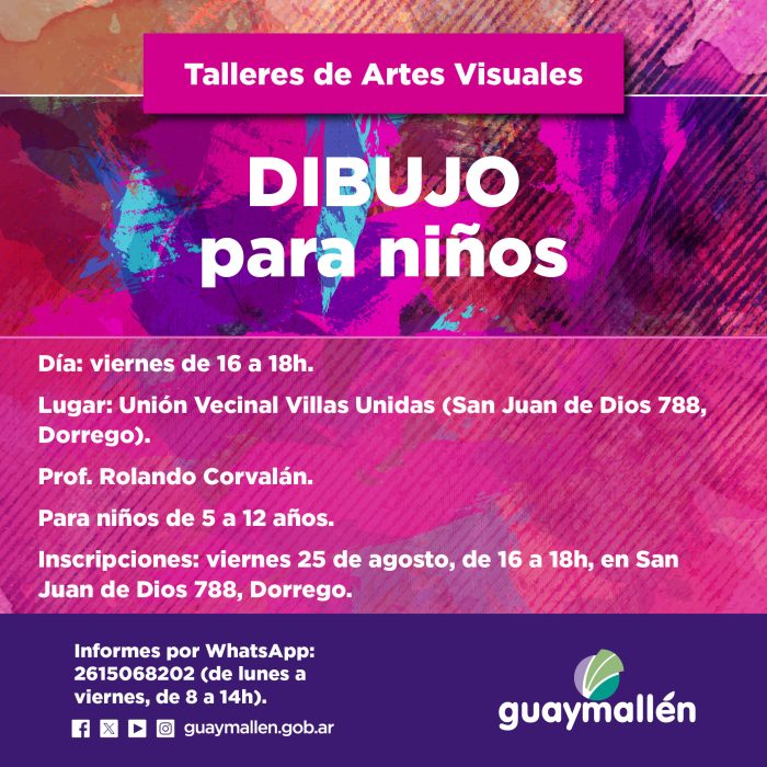 1 Taller de dibujo para niños