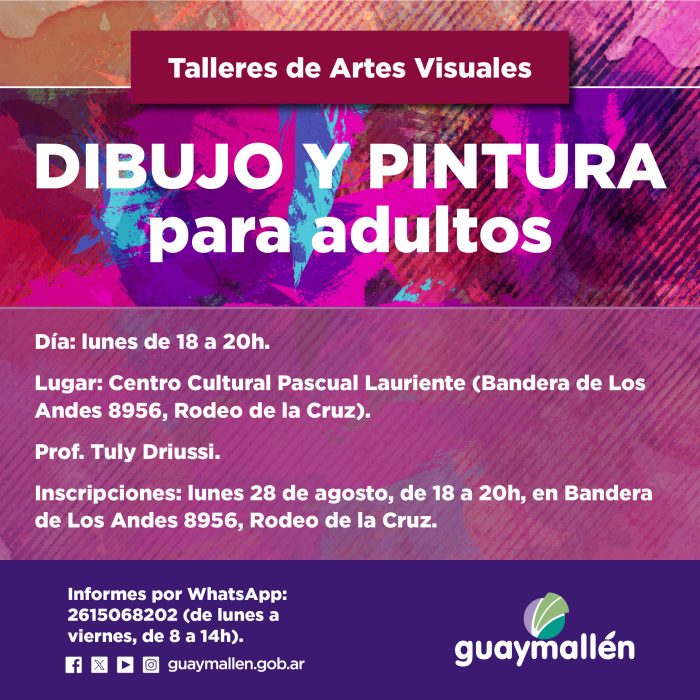 4 Taller de dibujo y pintutra para adultos