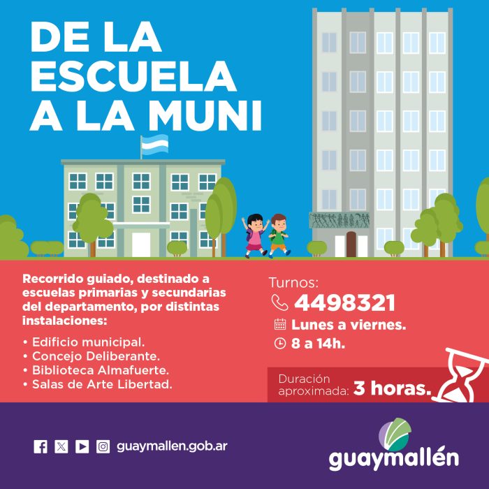 De la escuela a la muni