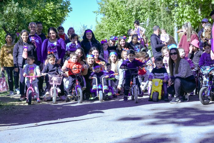 Bicicleteada jardín Huilén (3)