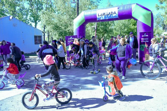 Bicicleteada jardín Huilén (6)