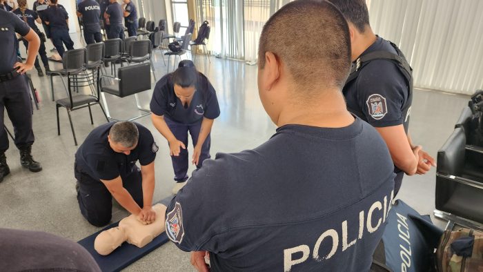 Cpacitación RCP Policía de Mendoza (1)