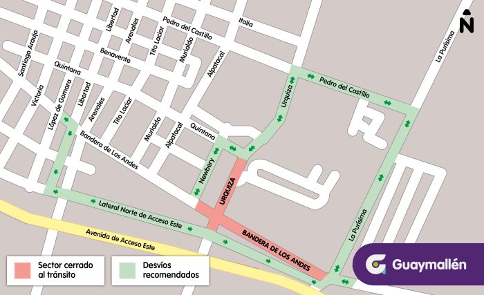 Bandera de Los Andes y Urquiza- mapa de calles alternativas (1)