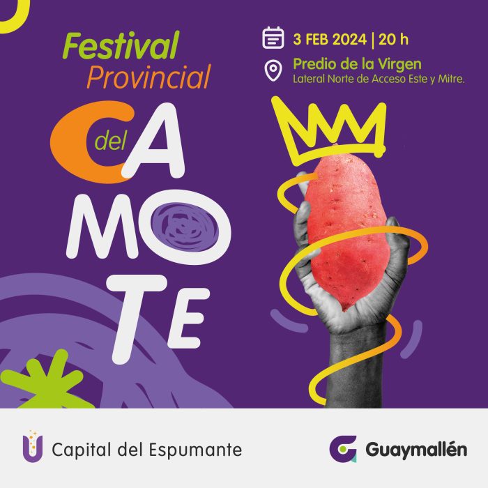Festival Provincial del Camote 2024 (placa)