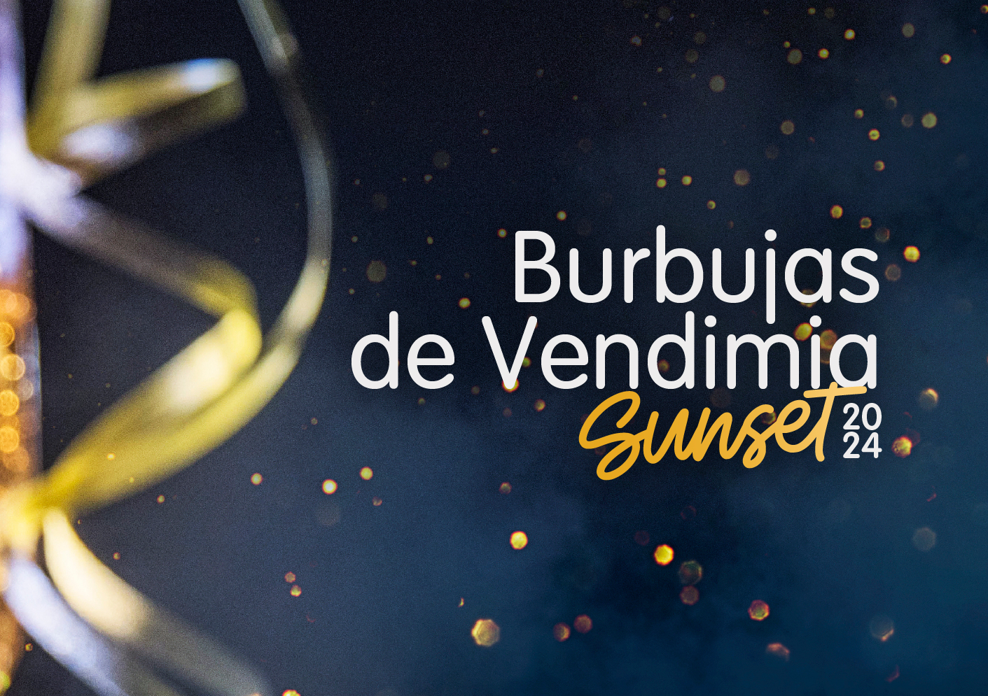 Burbujas de Vendimia Sunset (gráfica)