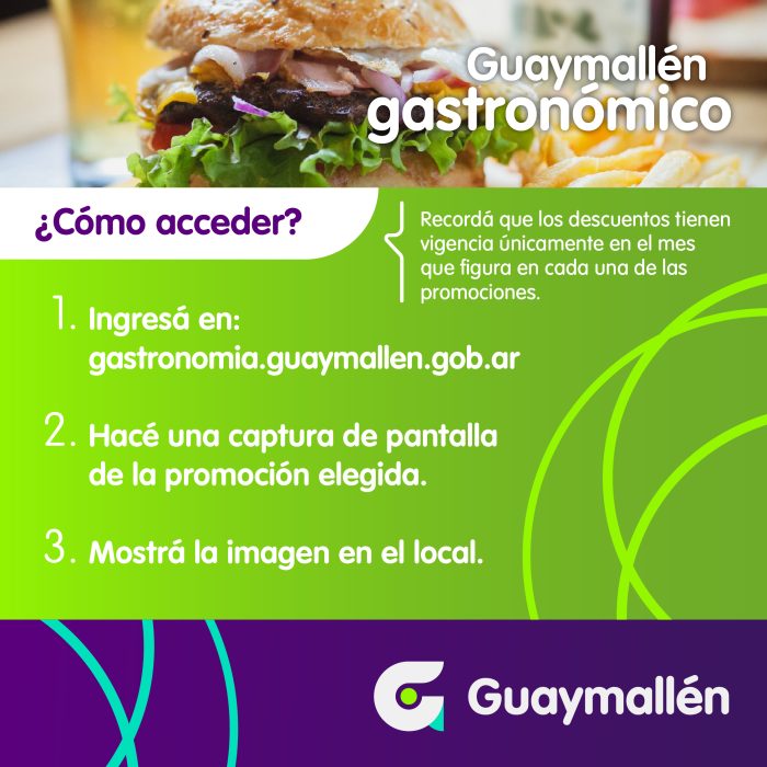 Guaymallén gastronómico (instructivo)