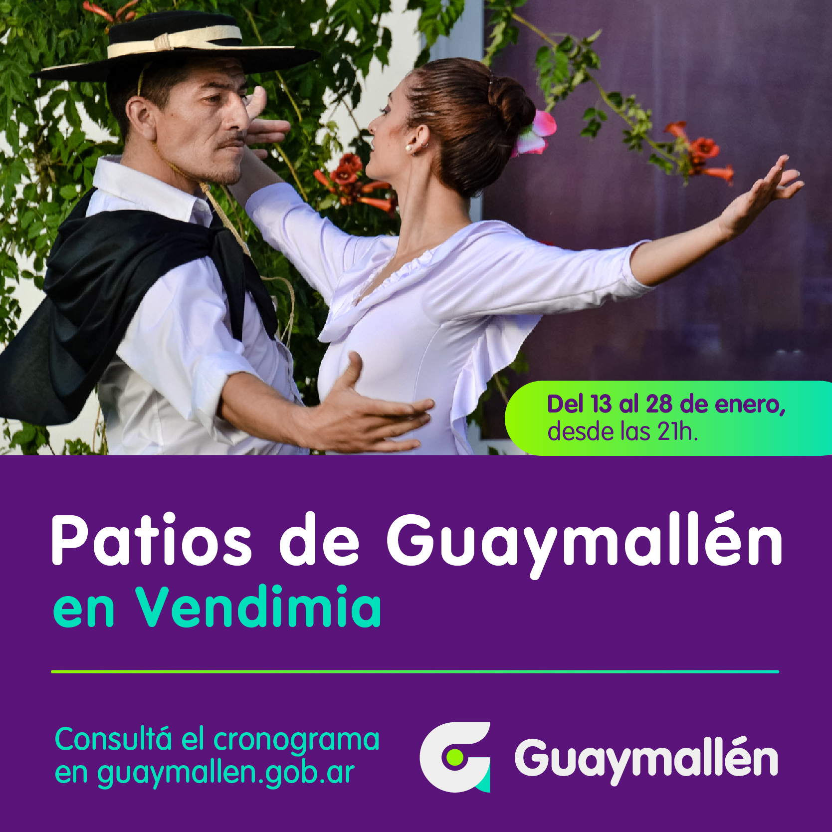 Llega Patios de Guaymallén en Vendimia Guaymallén Guaymallén