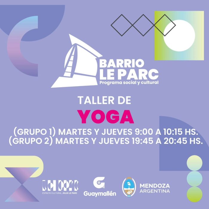 Taller de yoga