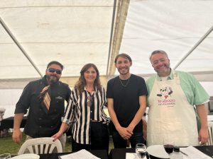 Los jurados: Emir Lombardo, Cecilia Llaver, Leandro Carranza y Gerardo Bake Off.