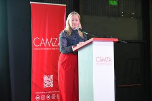 La vicegobernadora Hebe Casado también estuvo en la apertura del foro.