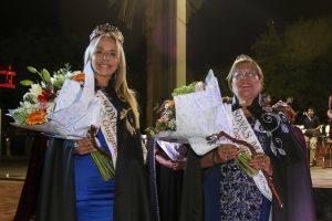Las dos ganadoras: Sulma Goncalvez Da Silva y Lidia Estela Martínez.