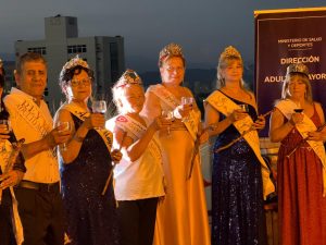 Estela se reunió con el resto de las representantes vendimiales en la presentación de la Fiesta que tendrá lugar este 8 de febrero.